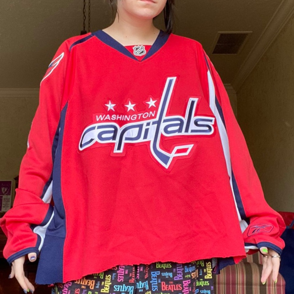 capitals hockey jersey